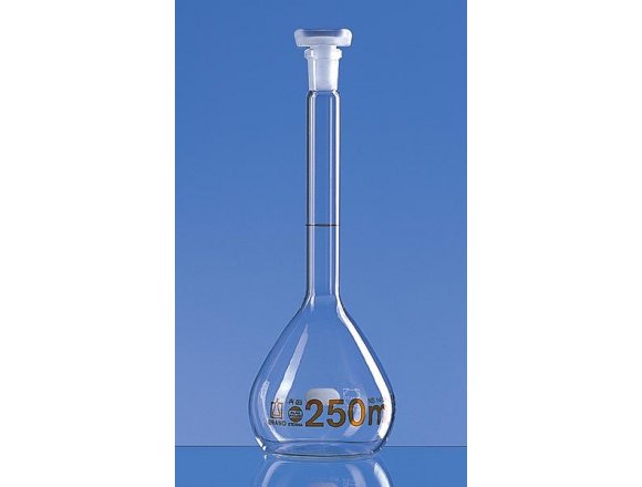 A级透明容量瓶（棕色刻度）/德国普兰德BRAND