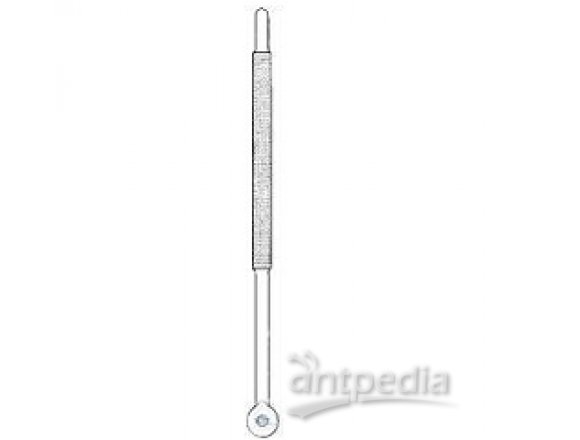 STIRRERS WITH LATERAL PTFE STIRRER BLADE, WITH GROUND AND POLISHED SHAFT, WITH GL 10 305x10 MM, BLATT 55 MM, ST 29/32