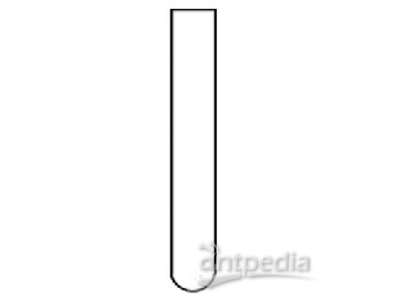 TEST TUBES, AR-GLASS, 1 MM THICK,   WITHOUT RIM, ROUND BOTTOM, 10 x 70 MM