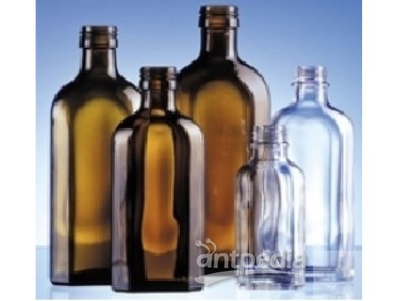 CULTURE BOTTLES, MEPLAT, 50 ML, CLEAR GLASS,  WITH DIN-SCREW THREAD, COMPLETE WITH SCREW CAP