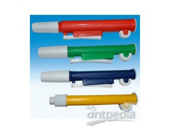PIPETTE PUMP "PI-PUMP", PP, FOR PIPETTES  0,2 ML,   YELLOW, WITHOUT DELIVERY VALVE-LEVER