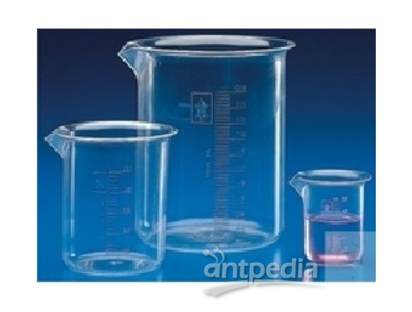 GRIFFIN BEAKERS, RAISED  GRADUATED, TPX, 2 000 ML  PACK OF 4 PCS