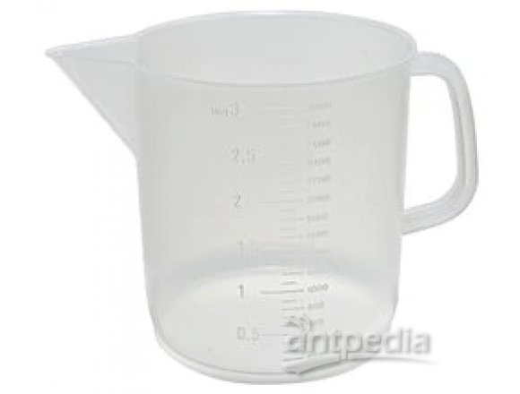 Thermo Scientific™ 0254336B Low-Form Polypropylene Beakers with Handle