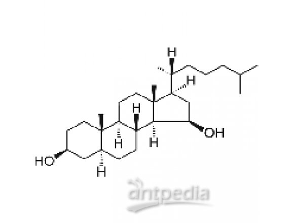 5α-cholestane-3β,15β-diol