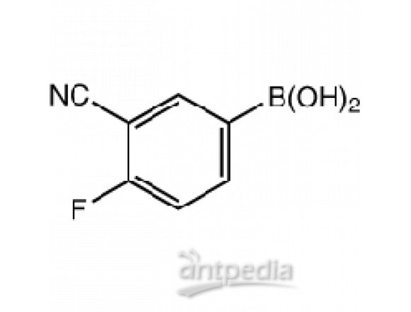 3-氰基-4-氟苯基硼酸(含有数量不等的酸酐)