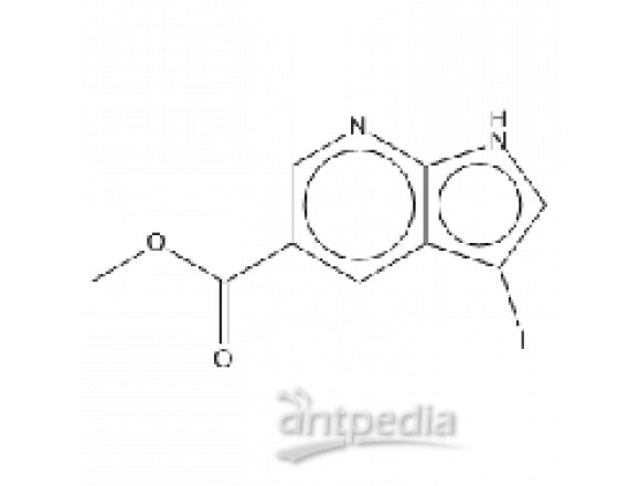 3-Iodo-1h-pyrrolo[2,3-b]pyridine-5-carboxylic acid methyl ester