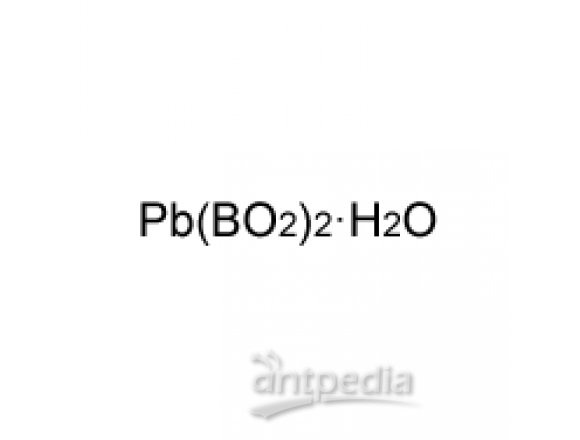 偏硼酸铅(II)单水合物