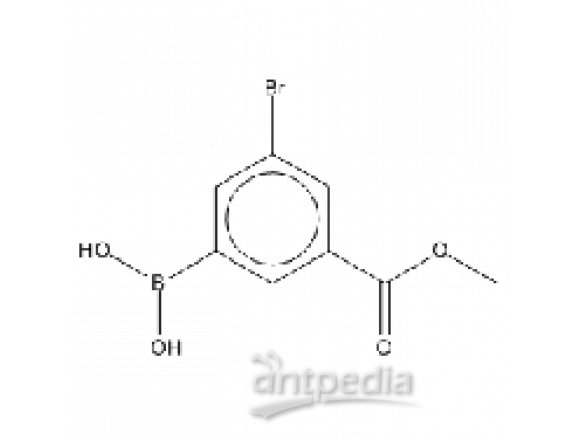 Methyl 3-borono-5-bromobenzoate