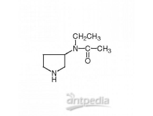 3-(N-乙酰-N-乙氨基)吡咯烷