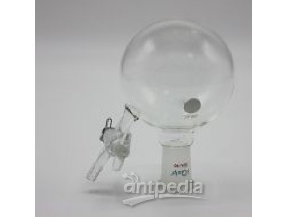 芯硅谷® R3717 反应瓶(用于无水无氧反应),带2mm玻璃节门,高硼硅,50ml-2000ml