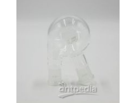 芯硅谷® R2648 斜二口烧瓶,高硼硅玻璃,100~250ml
