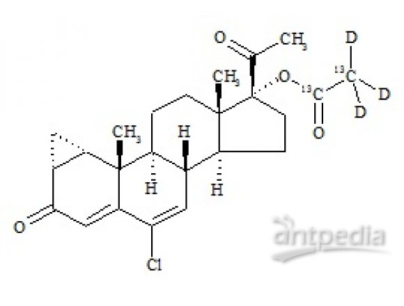 PUNYW18974538 Cyproterone Acetate-13C2-d3