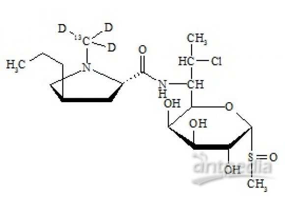 PUNYW3727220 Clindamycin Sulfoxide-13C-d3
