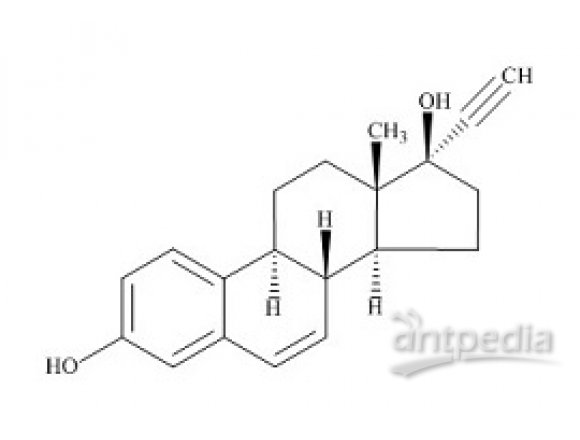 PUNYW3486133 Ethinylestradiol EP Impurity I (6,7-Didehydro Ethynyl Estradiol)