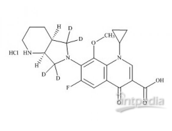 PUNYW5460194 Moxifloxacin-d4 HCl