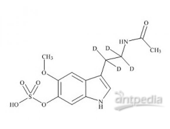 PUNYW24844142 6-Sulfatoxy Melatonin-d4