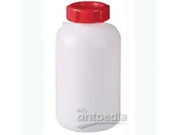 Burkle 0322-1000 Sampling bottle with tamper-proof safety cap, HDPE, 1000 mL