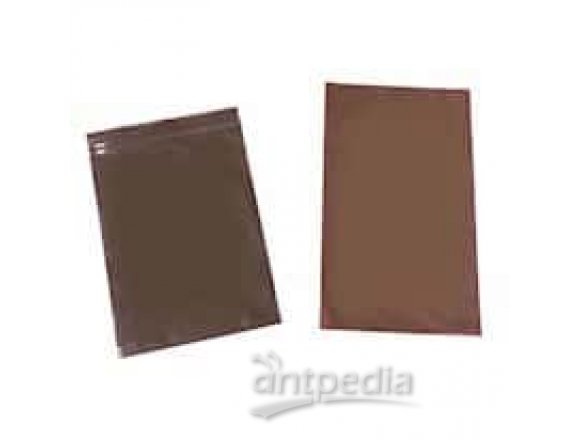 Photosensitive Amber PE Zip-Top Bags, 5" W x 8" L; 100/cs