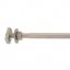 Cole-Parmer Mounting Rod with Coupler, Nickel-Plated Zinc, 8"