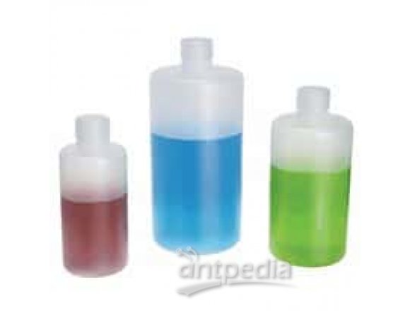 Cole-Parmer 301685-0004CP Narrow-Mouth Bottle, LDPE, 4 oz, 12/pk