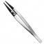 Cole-Parmer 5CF.SA.1 Stainless Steel Tweezers w/ Very Sharp, Tapered, Fine, Plastic Tips