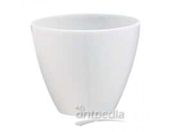 CoorsTek 60104 High-Form Crucible, Porcelain; 10 mL, 31 mm top OD, 26 mm H, cs of 72