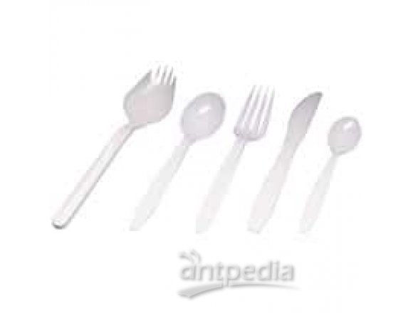 Corning Gosselin Cutlery Small Spoon, polystyrene, 2 mL, white, sterile; 500/cs