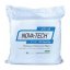 High-Tech Conversions NT10-99 Cleanroom wipes, non-woven, lint-free, polyester/ cellulose blend, 9" x 9", 300 wipes per bag, 3600/CS