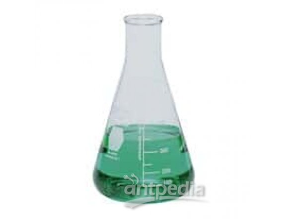 DWK Life Sciences (Kimble) 26500-300 Erlenmeyer Glass Flask, 300 mL, stopper size 6, 48/cs