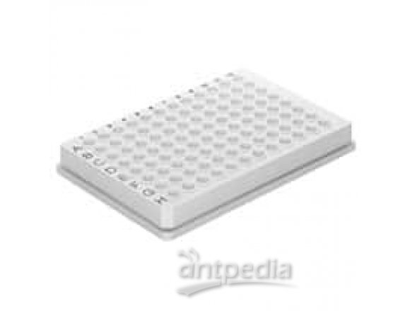 PCRmax qPCR Plate 96-Well white, standard profile, half skirt, 50/cs