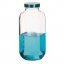 Qorpak GLC-01243 Precleaned Square Glass Wide-Mouth Bottle, PTFE Cap; 15 mL, 48/Cs