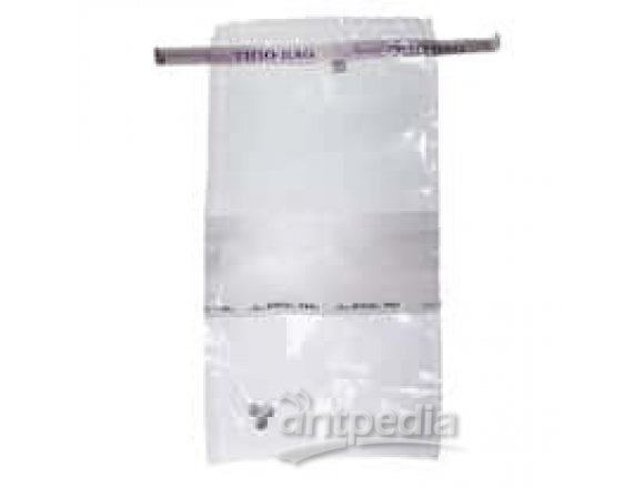 Whirl-Pak B01447WA Sterile Sampling Bag with White Labeling Area, 184 oz; 100/Bx
