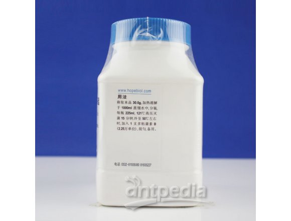 胰酪胨大豆多粘菌素肉汤基础	HB0249-1  250g