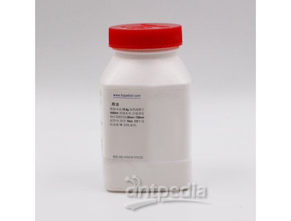 乳糖胆盐发酵培养基颗粒  	HBKP0110    250g