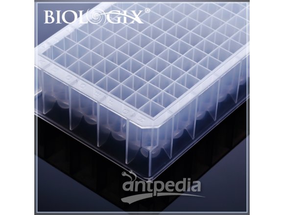 巴罗克Biologix 1.6ml96孔深孔板 用于细菌培养细菌储存等02-1016