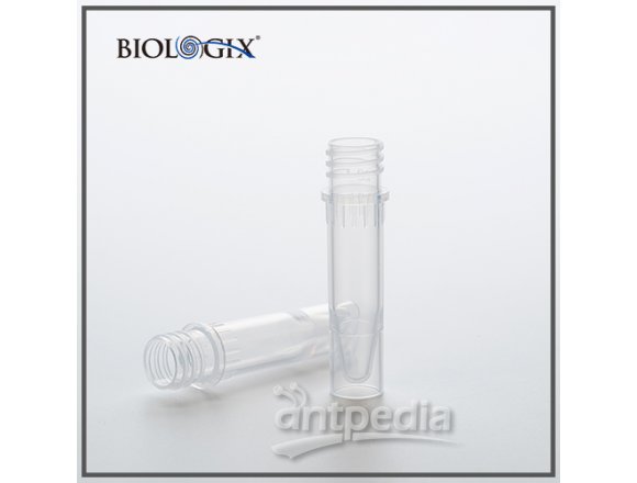 巴罗克Biologix1.5ml螺口管锥形底 用于样品储存和沉淀离心81-0153