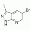 H826714-5g 5-bromo-3-iodo-1H-pyrazolo[3,4-b]pyridine,≥95%