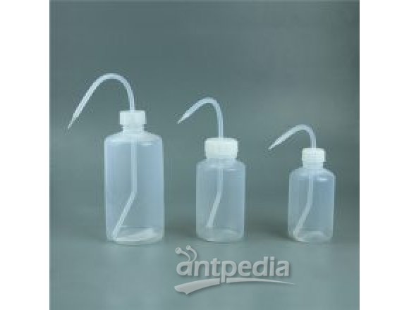 特氟龙洗瓶进口FEP洗瓶PFA塑料洗瓶高纯透明聚四氟乙烯洗瓶耐强酸强碱