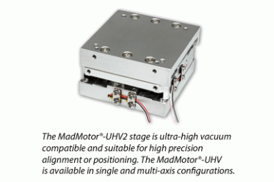 MCL 压电马达驱动超高真空兼容位移台