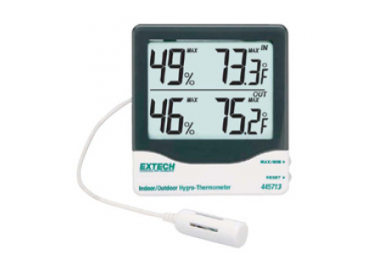 Extech大屏幕显示数字式室内室外温湿度计