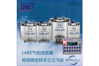 容量不锈钢气相液氮罐 LABS-38K