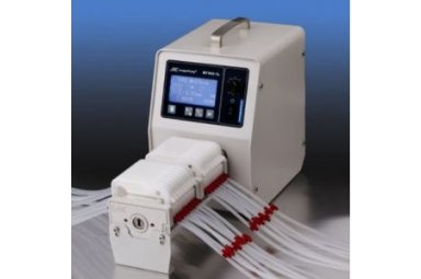 兰格蠕动泵BT100-1L 多通道，小流量实验室使用 适合多泵头串联