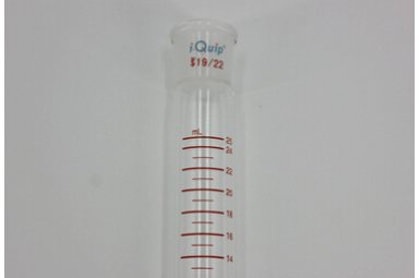 芯硅谷C3865浓缩管带刻度,配套K3860系列烧瓶,高硼硅玻璃4ml-25ml