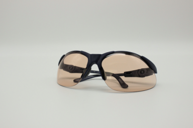 芯硅谷 S4312安全防护眼镜,茶色镜片,多功能涂层,流线贴面型