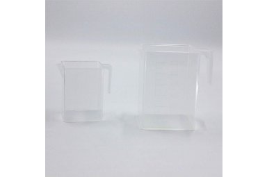 芯硅谷 P6954 聚丙烯方形量杯,带手柄和倾倒口,250ml、600ml