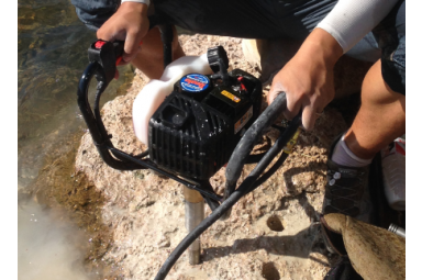 美国SHAW单人背包式便携式岩石取样钻机