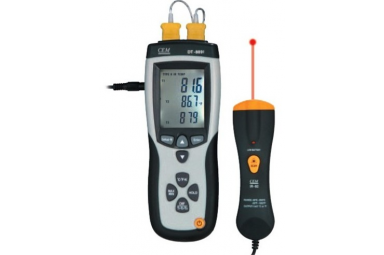 DT-8891E专业接触和红外二合一测温仪