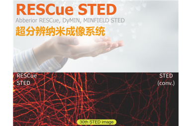 RESCue STED 活细胞超高分辨影像系统