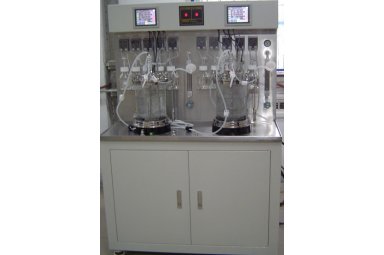  5L磁力搅拌玻璃发酵罐 实验室 玻璃发酵罐定制