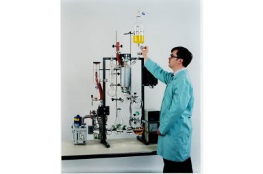 美国Pope公司2英寸实验室刮膜式分子蒸馏（短程蒸馏）&蒸发设备